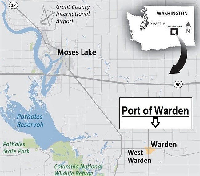 Port of Warden Map