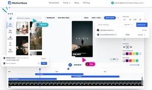 New Motionbox Collaborative Video Editing Tool Opens Up Video Creation to Businesses Around the Globe