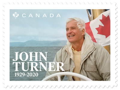 John Turner stamp (CNW Group/Canada Post)