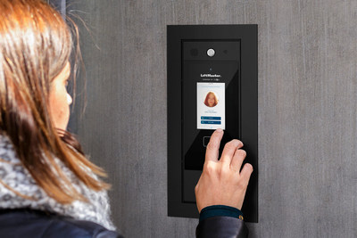 The Smart Video Intercom – M allows property managers and residents to open doors and manage guest access remotely, and provides the advanced ability to see and talk to visitors through a live video feed.