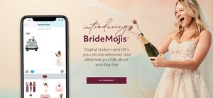 David's Bridal Unveils New One-of-a-kind BrideMojis™ Digital Stickers