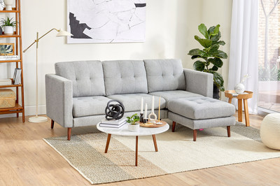 Designed for small studios, large living rooms, and everything in between, the modular Endy Sofa can be configured as an armchair, loveseat, 3-seater, sectional, and more. (CNW Group/Endy)