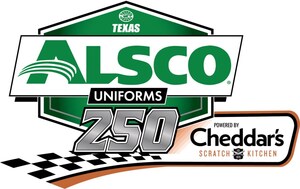 Alsco Uniforms partners with Cheddar's Scratch Kitchen for naming rights of the June NASCAR Xfinity Series race at Texas Motor Speedway
