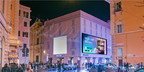 Miss &amp; Mr BIGOers, Ambassadors of Bigo Live Italy, Gleam on Rome's Famed Via del Corso Billboard