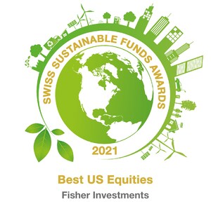 Fisher Investments mit 2021 „US Equities"-Award bei den Swiss Sustainable Funds Awards ausgezeichnet