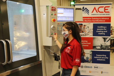 ACE training combines online CNC machining simulation with in-person learning, all while introducing new machine tool technology and advancement to revitalize U.S. manufacturing.