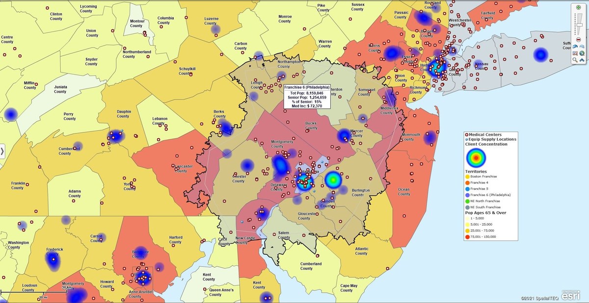 Amada Senior Care Uses MapBusinessOnline for Franchise Territory Planning - Vimarsana News
