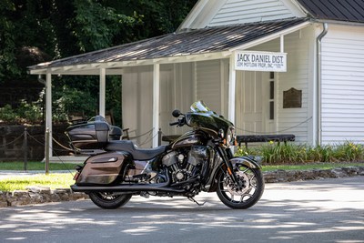 On June 29, Ritchie Bros. will sell this custom, limited edition Indian Roadmaster Dark Horse, with all proceeds going to the Armed Services YMCA’s Operation Ride Home program (CNW Group/Ritchie Bros.)