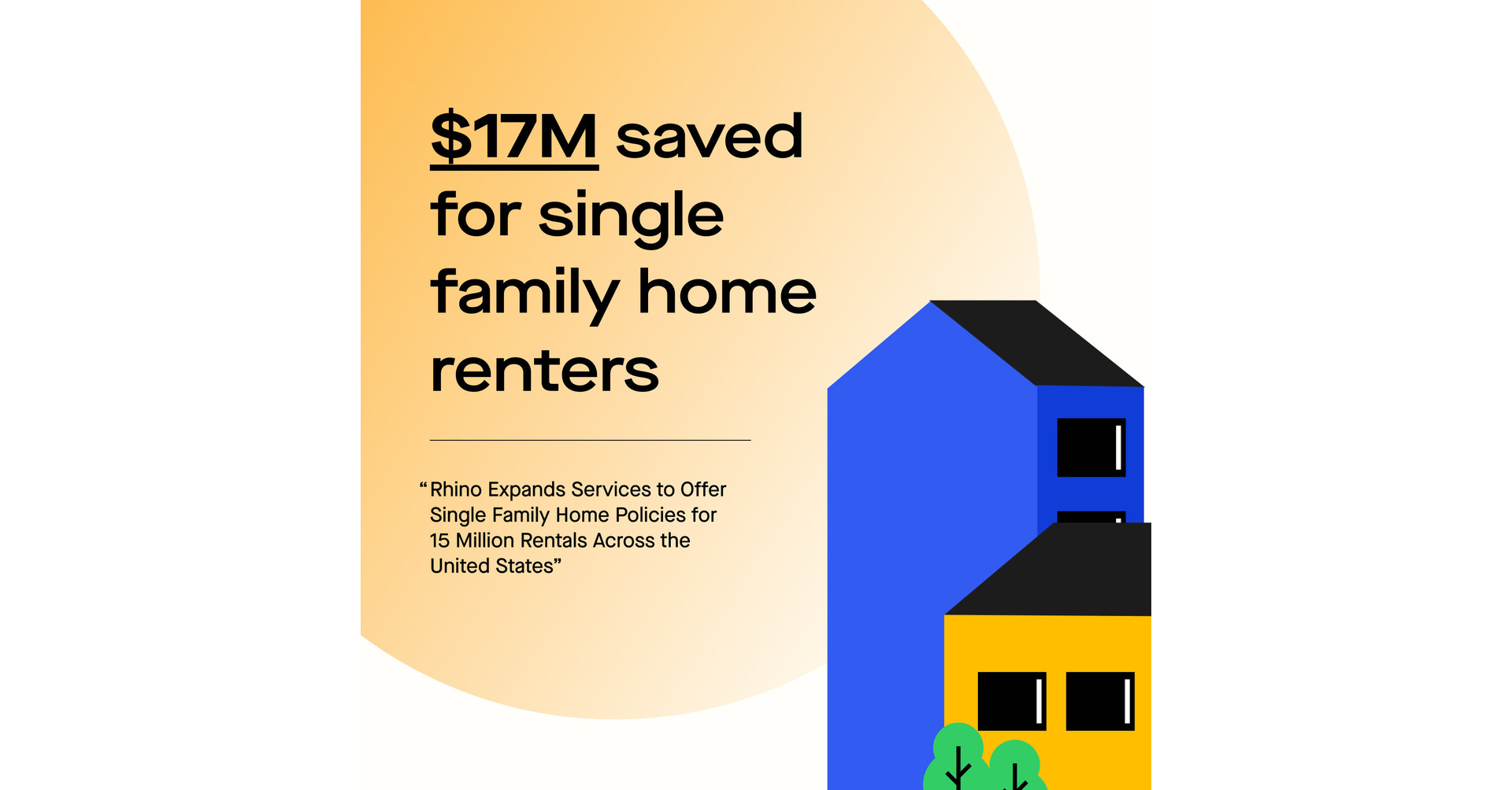 Rhino Expands Services to Offer SingleFamily Home Policies for 15