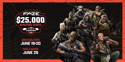 A Poster Highlighting The New $25,000 Warzone Tournament Series