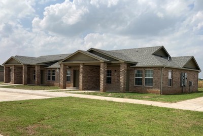 Recently completed senior living complex, Tennyson Manor located in Enid, OK