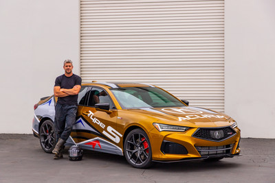 2021 TLX Type S Will Pace 99th Pikes Peak International Hill Climb Driven by Car Nut and TV Personality Ant Anstead