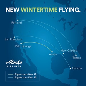 Get ahead of wintertime blues! Alaska Airlines adds new flights to sun-filled spots