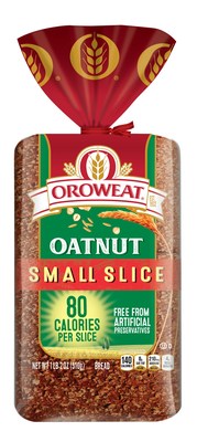 NEW Oroweat Oatnut Small Slice Bread