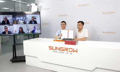 Sungrow and Krannich Solar Signed the Agreement Online