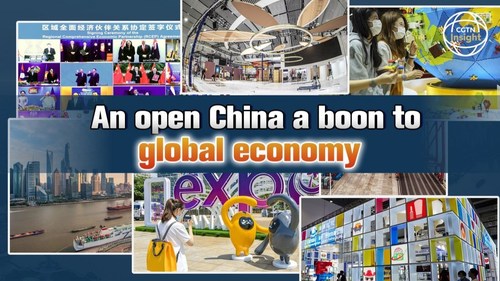 Une Chine ouverte est profitable à l’économie mondiale (PRNewsfoto/CGTN)