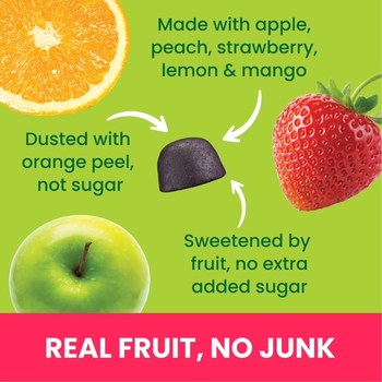 Organic Real Fruit Gummies Organic Real Fruit Gummies