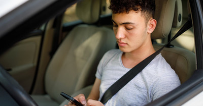 Using a cell phone while driving may indicate that someone is more likely to engage in other risky behavior on the road.