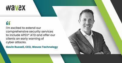 Wavex's Advanced Threat Detection solution helps companies detect breaches in minutes (PRNewsfoto/Wavex Technology)