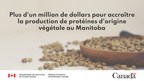 Le gouvernement du Canada soutient l'innovation agroalimentaire dans les régions rurales du Manitoba grâce à un investissement dans Prairie Fava