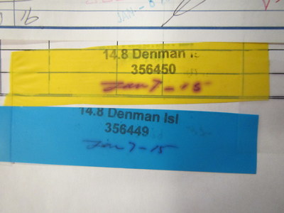 Traceability tags were missing mandatory information, including: Licence Holder Name, Species, and Facility Reference Number. (CNW Group/Fisheries and Oceans Canada, Pacific Region)