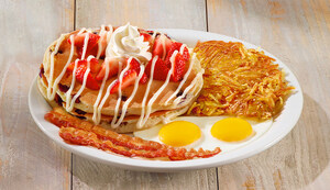 Denny's Salutes Summer with New Red, White &amp; Blue Pancake Breakfast and Sweet Treats!