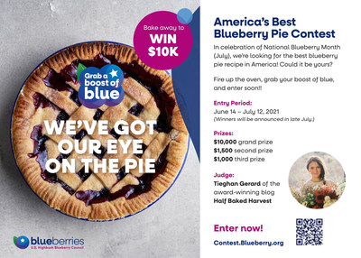 America’s Best Blueberry Pie Contest: Enter today for a chance to win $10,000