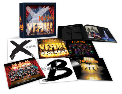 DEF LEPPARD RELEASE LIMITED EDITION BOX SET DEF LEPPARD VOLUME