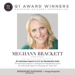 Top Berkshire Hathaway HomeServices' Sales Associate Meghann Brackett Receives Prestigious Award