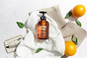 Orange House™ Announces Official U.S. Launch - Cleaning Products Featuring Nature's Degreasing and Cleansing Super Hero: Cold-Pressed and Environmentally Sustainable Orange Oil