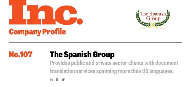 The Spanish Group Empresa De Traducci n Est Rompiendo Tendencias Y 