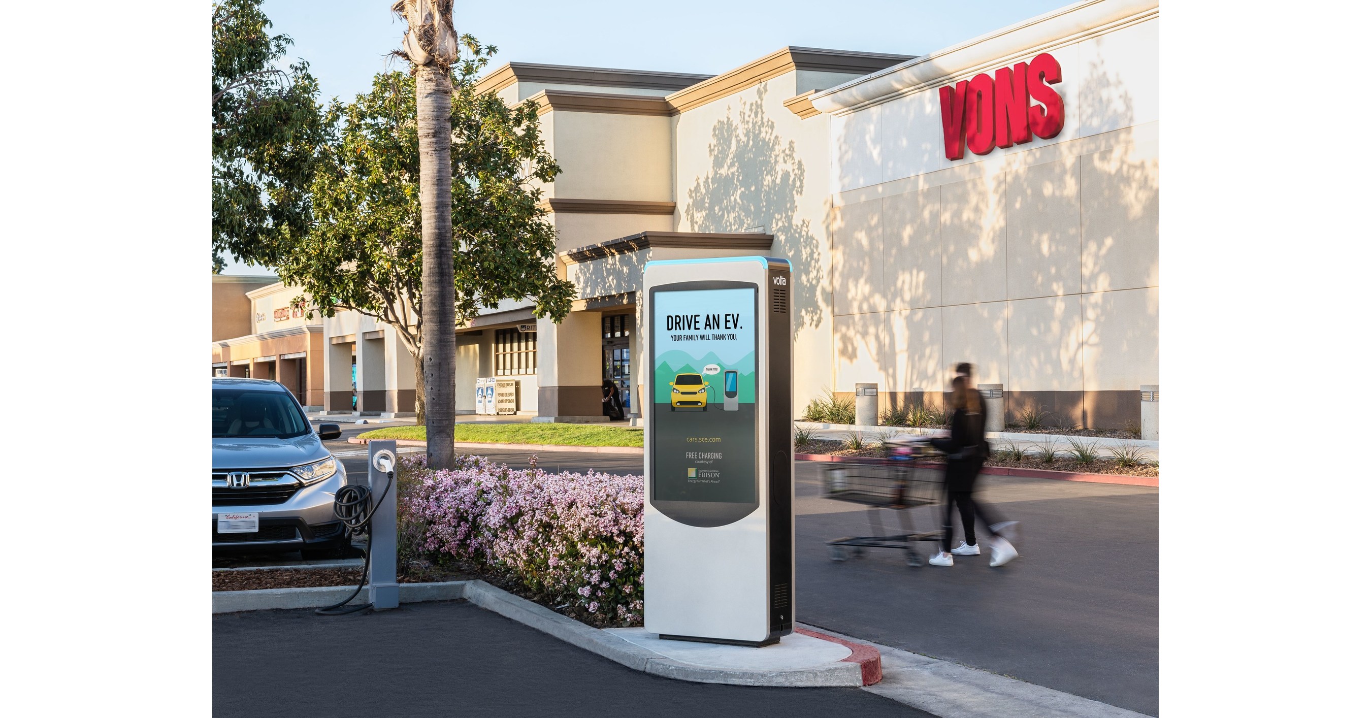 Volta Charging Collaborates With Southern California Edison and Albertsons  Companies to Raise EV Awareness