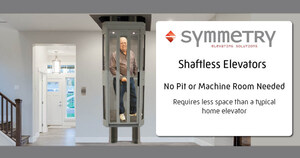 Shaftless Elevator Now Available from Symmetry Elevating Solutions