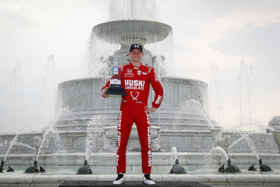 Honda's Marcus Ericsson scored his career first IndyCar victory today at the Detroit Grand Prix. It is the fifth IndyCar win in seven races this season for Honda.