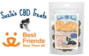 Suzie's CBD Treats Partners With Best Friends Animal Society