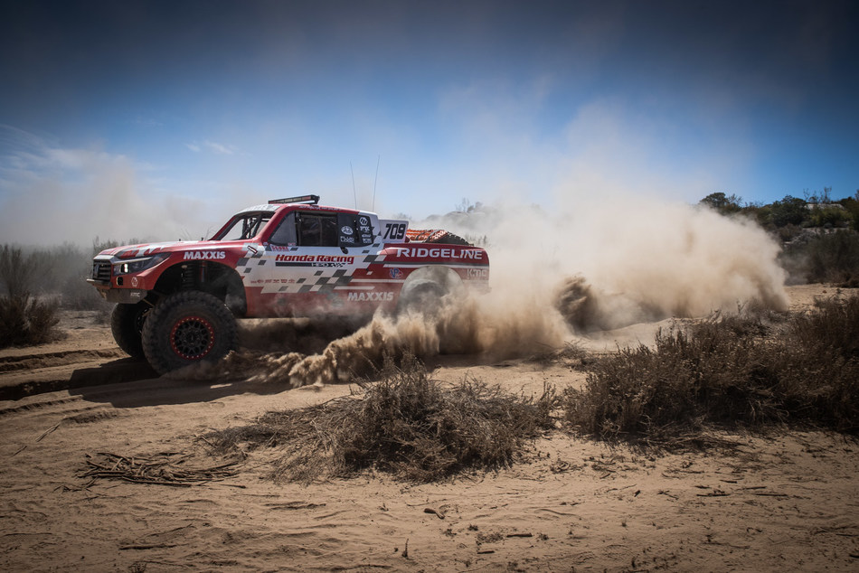 The Honda Baja Ridgeline Race Truck conquered the Baja 500 for the fourth consecutive time this weekend, taking the Class 7 win.