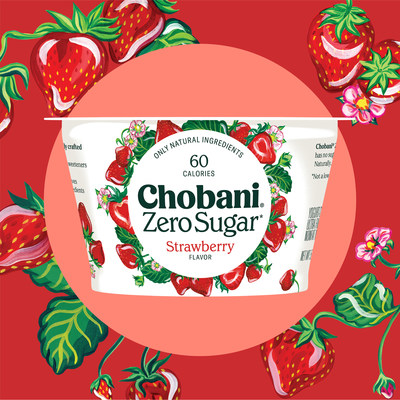 Sold nationwide at grocery and retail stores this summer, Chobani® Zero Sugar* has only natural ingredients, 60 calories (per 5.3oz), and zero sugar. *Not a low-calorie food based on FDA regulations.