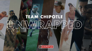 Chipotle Celebrates American Athletes With "Team Chipotle" Menu And New Episodes Of "Unwrapped"