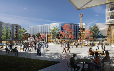 Innovation Quarter's new phase of development features public plazas and a walkable design that will add to the vibrancy of downtown Winston-Salem, N.C.
