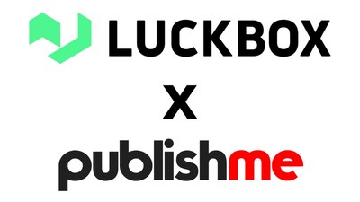 Luckbox has partnered with Publishme (CNW Group/Real Luck Group Ltd.)