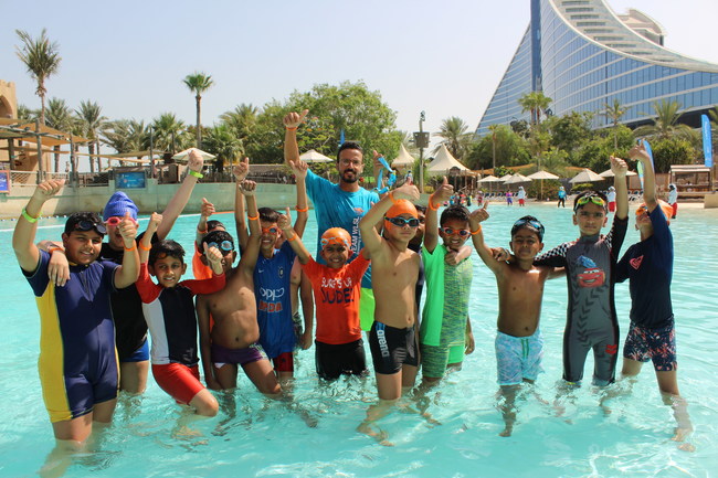 The 12th Annual World's Largest Swimming Lesson will kick-off around the globe on Thursday, June 17, 2021. This water safety event will take place in aquatic facilities, swim schools and waterparks in 12 countries, including at Wild Wadi Waterpark in Dubai, United Arab Emirates, pictured here during the 2019 WLSL event.