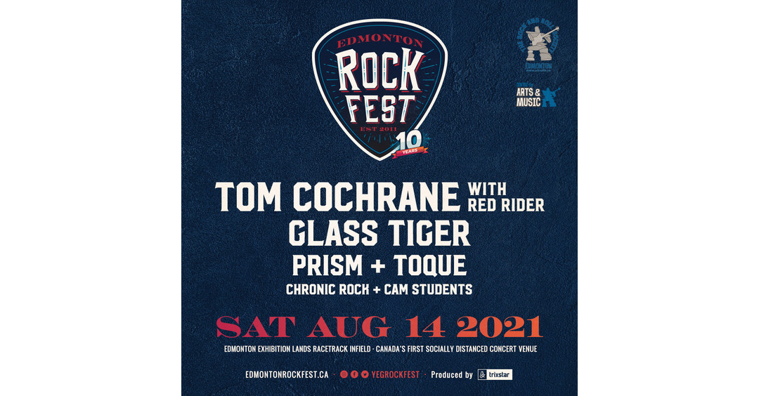 Edmonton Rock Fest is Back to Celebrate its 10th Anniversary