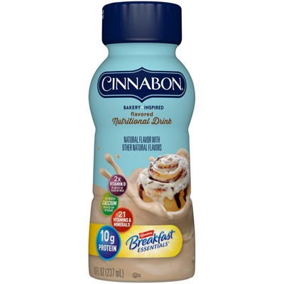 New Carnation Breakfast Essentials® Cinnabon® Bakery Inspired Flavored Nutritional Drink (PRNewsfoto/Nestlé Health Science)