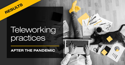Highlights | Survey on teleworking practices after the pandemic (CNW Group/Normandin Beaudry, Actuaires conseil inc.)