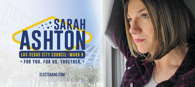Sarah Ashton, candidate for Las Vegas City Council, Ward 6 demands action against predatory corporations.