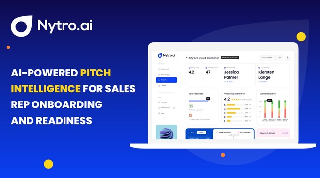 Nytro.ai is a SaaS platform that uses AI to score and rank pitch submissions across a number of important dimensions, providing valuable, unbiased feedback. This Pitch Intelligence is becoming an essential tool for sales and customer-facing teams within companies of all sizes to onboard and continually prepare reps at scale. For more information on Nytro.ai, visit: nytro.ai