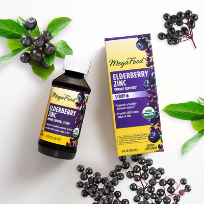 MegaFood® Elderberry Zinc Immune Support* Syrup