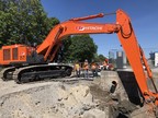 The Ali Excavation Group of Valleyfield kicks off civil engineering work on the future Vaudreuil-Soulanges Hospital site, located in Vaudreuil-Dorion