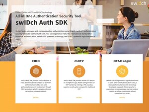 swIDch launches all-in-one authentication SDK to provide simpler, faster and safer authentication in cybersecurity swIDch launches all-in-one authentication SDK to provide simpler, faster and safer authentication in cybersecurity