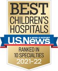 Phoenix Children's Ranked in all 10 Specialties By U.S. News &amp; World Report's "Best Children's Hospitals"